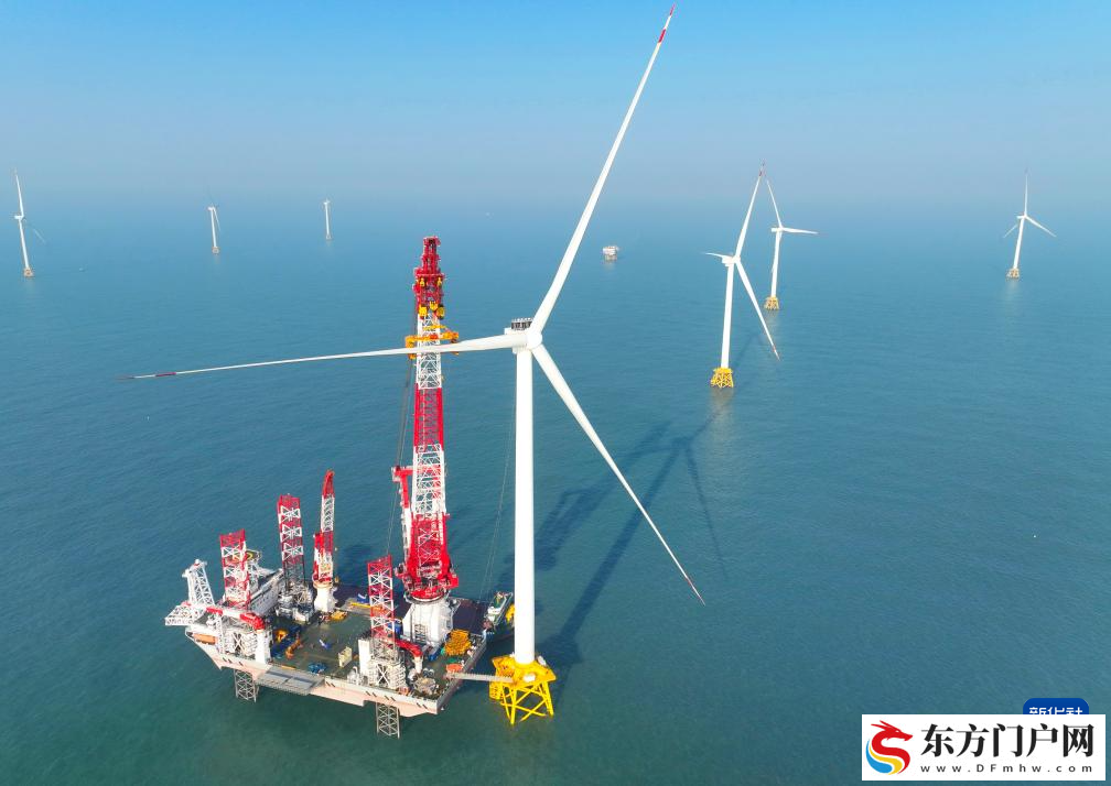 20兆瓦海上风电机组在闽南海域完成吊装(图9)