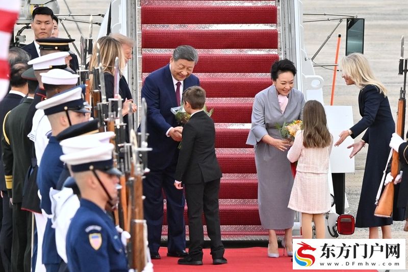 习近平抵达华盛顿对美国进行国事访问(图3)
