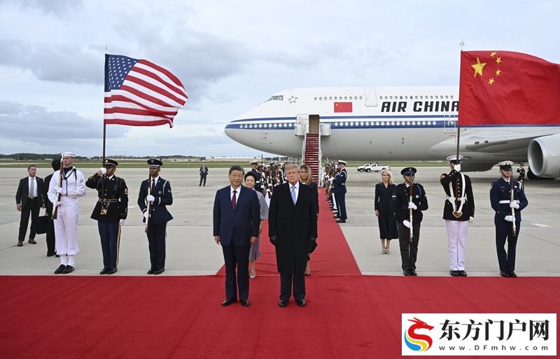 习近平抵达华盛顿对美国进行国事访问(图5)