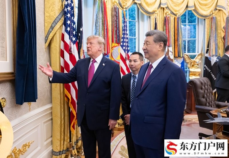 习近平出席美国总统特朗普在白宫举行的欢迎仪式(图21)