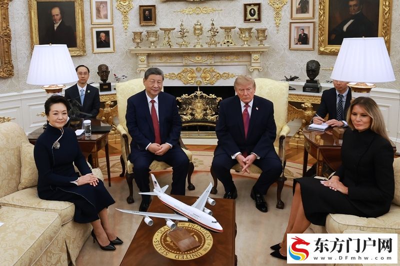 习近平出席美国总统特朗普在白宫举行的欢迎仪式(图26)