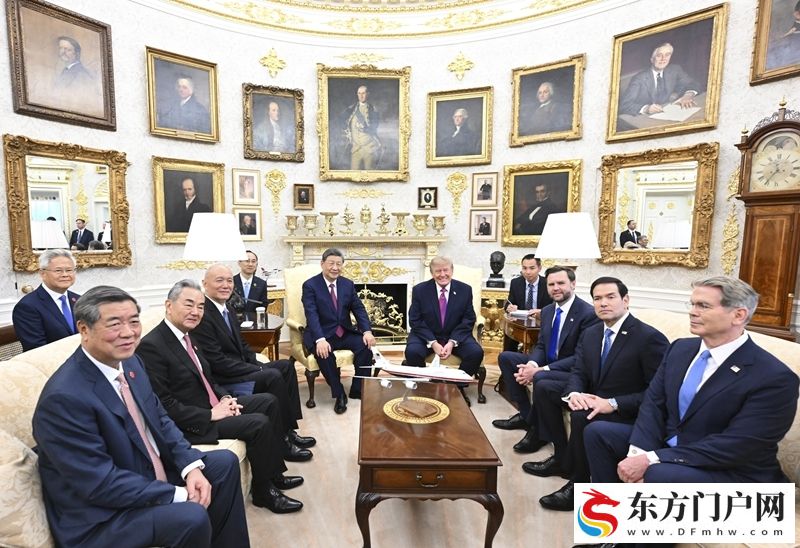 习近平出席美国总统特朗普在白宫举行的欢迎仪式(图28)
